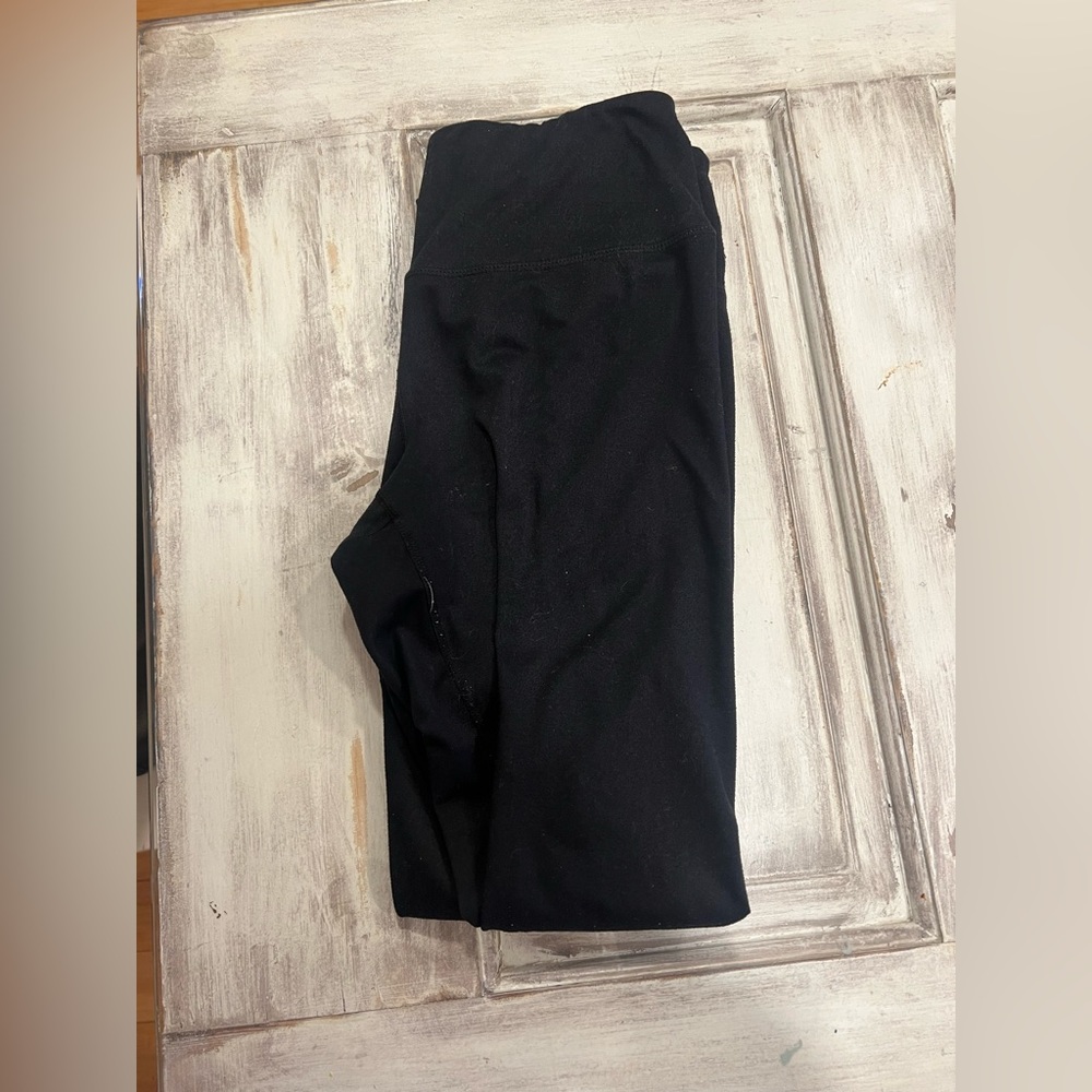 Black Ankle Length Size Large Women’s Leggings